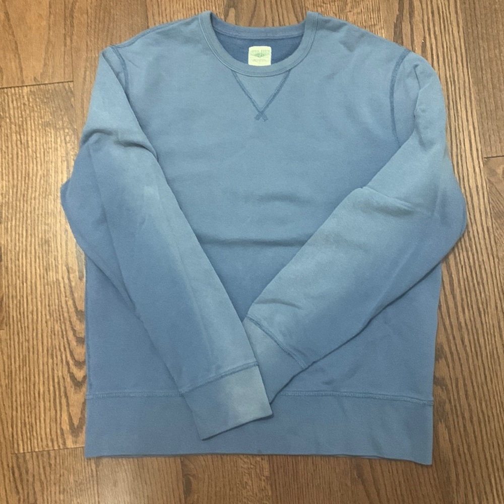 J. Crew Blue Crewneck Sweatshirt